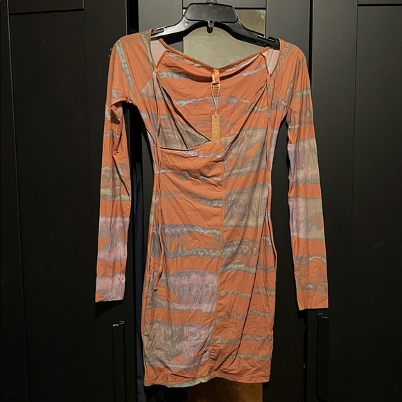 SKIMS Dresses & Skirts - SKIMS JELLY SHEER OFF THE SHOULDER DRESS